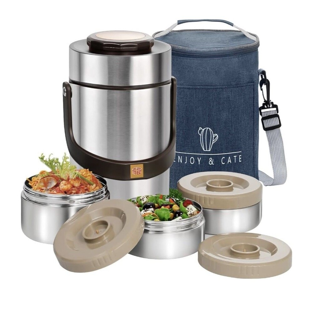 67 oz Adults Stainless Steel Vacuum Insulated lunch box